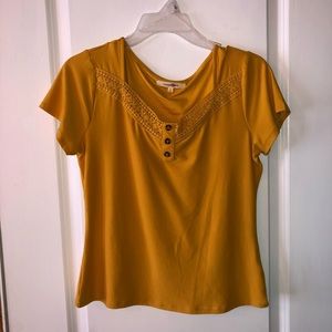 Mustard color blouse